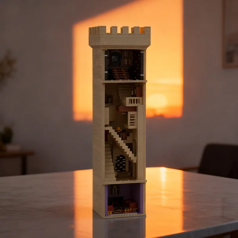 

Конструктор MOC Tower Of Fate Super Heroes DCD, 2489 деталей, модель для сборки, игрушка-подарок, креативный коллекционный набор для демонстрации, премиум-класс, для взрослых и детей