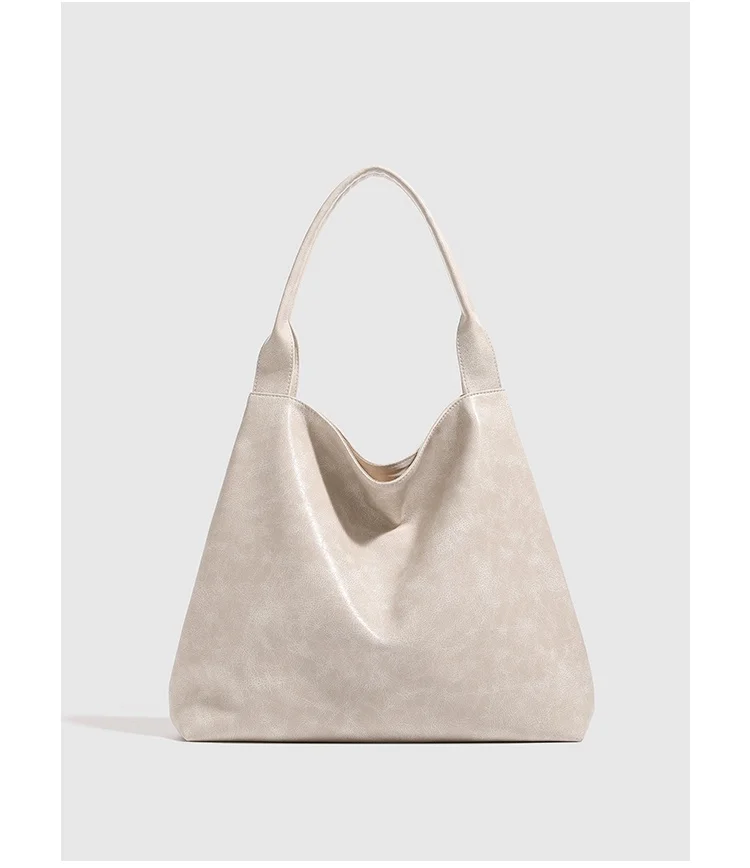 Bianco classico Vintage grande capacità Shopping Tote donna moda 2024 nuove borse di marca di lusso alla moda borsa a tracolla Casuals