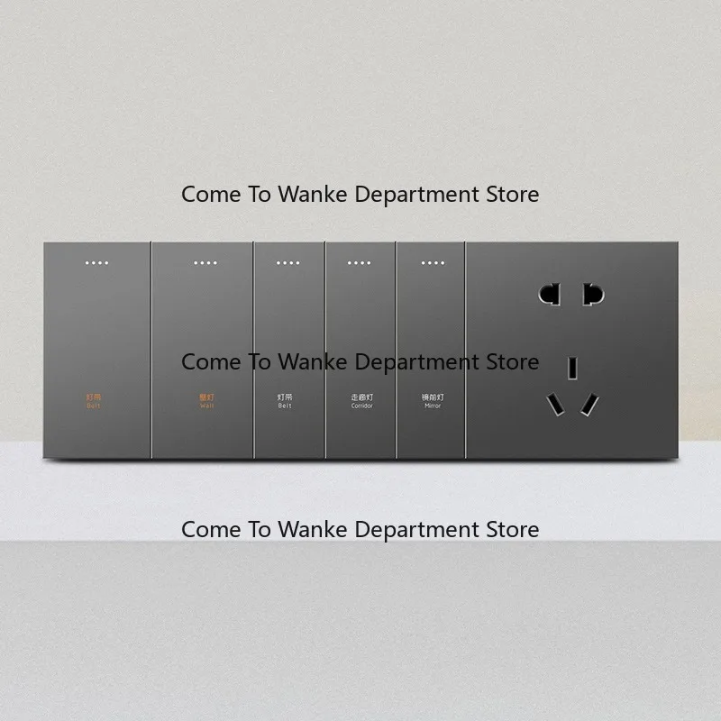Multi-color Graffiti Smart ZigB00ee Zero Neutral Wire Smart Switch WiFi Smart Switch Mobile APP Light Control