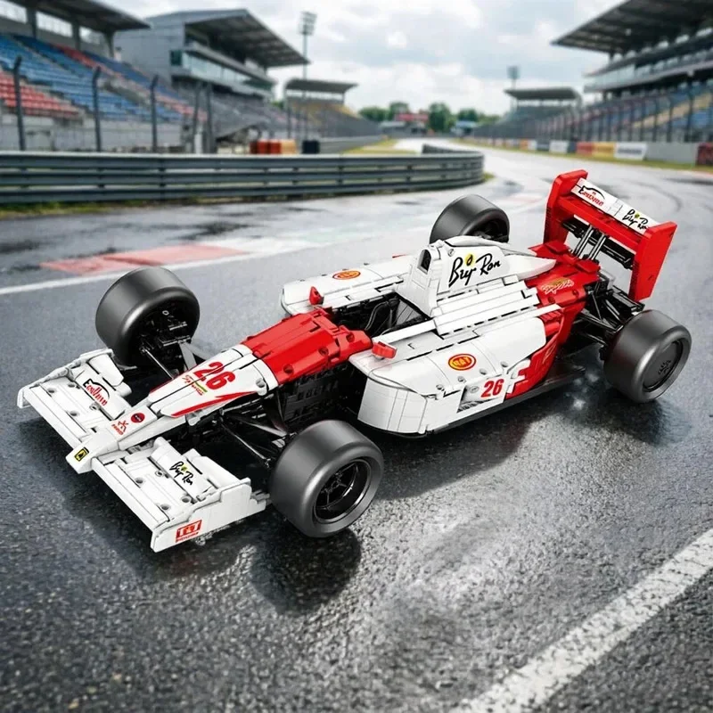 

Technicial 1:8 MP4 Raceing car Building Blocks Sets Champion Sport Supercar Assembly Brick Model Kit Adults Gift 2800PCS