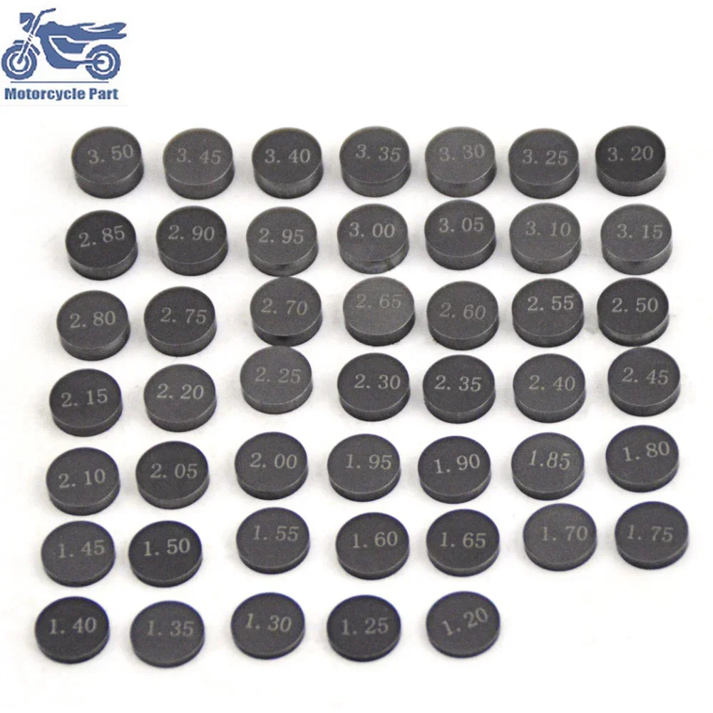 Válvula ajustável Shim Gasket Pad, 9,48mm, Kawasaki GPZ1100, KFX400, KFX450R, KLX400R, KLX450R, KX450F, VN800, VN900, Vulcan 800, 900