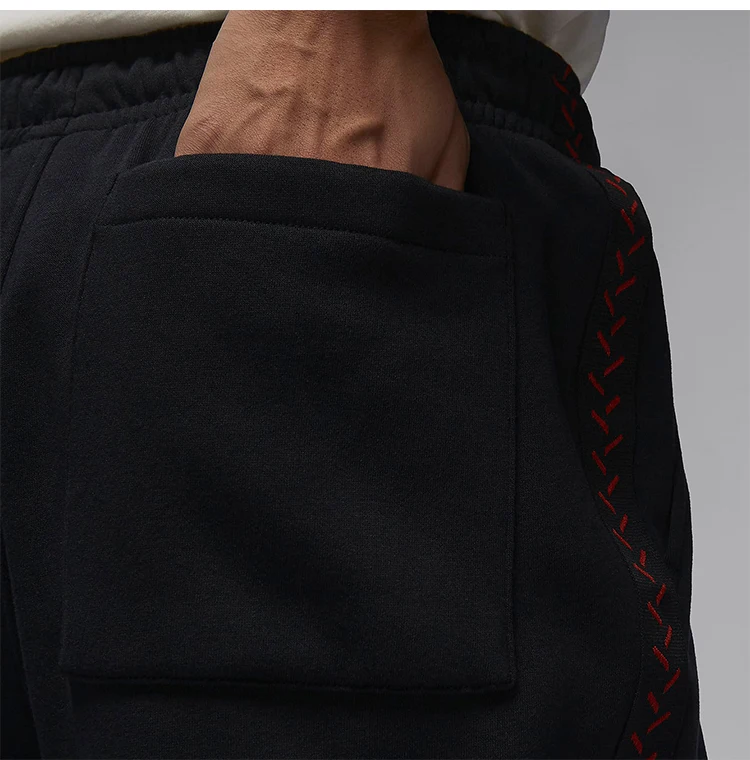 Nike Original Jordan Flight MVP Fleece-gefütterte Herren-Jogginghose FN6357-010 – Detail 8