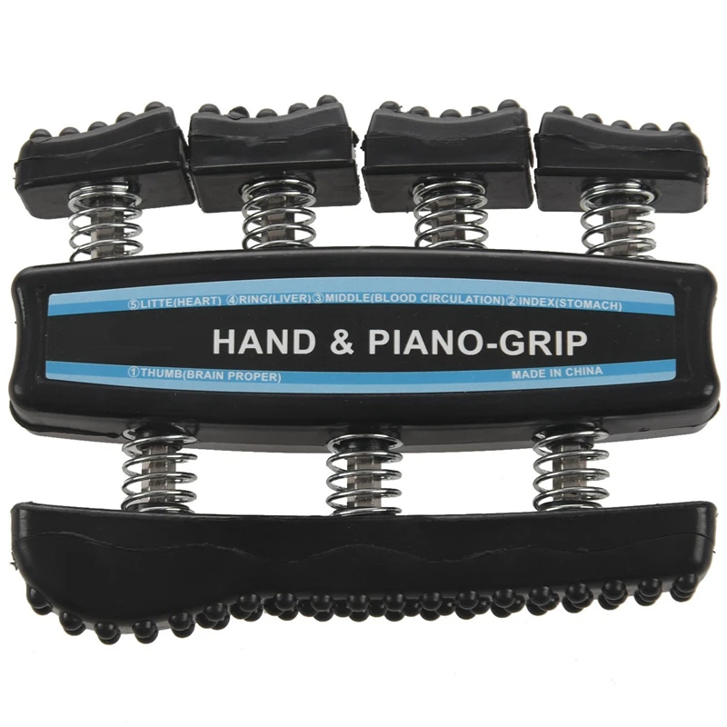 

Finger Strengthener Hand Piano Grip Exerciser Finger Power Trainer Gripper Hand Workout Therapy Rehabilitatio Gym Equipment