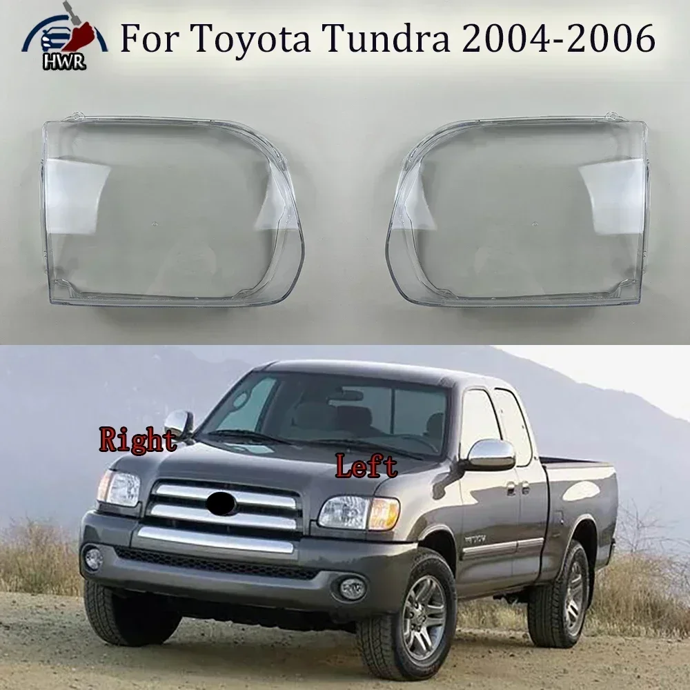 

Headlamp Lamp Shell Headlight Cover Transparent Lampshade Plexiglass Replace Original Lens For Toyota Tundra 2004 2005 2006