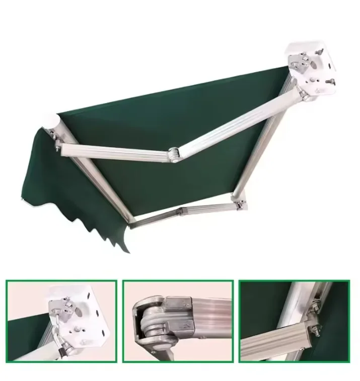 

1.5/2/2.5/3m RV Retractable Awning For Camper Travel Trailer Outdoor Patio Shelter Waterproof Sun Shade Canopy UV Protection