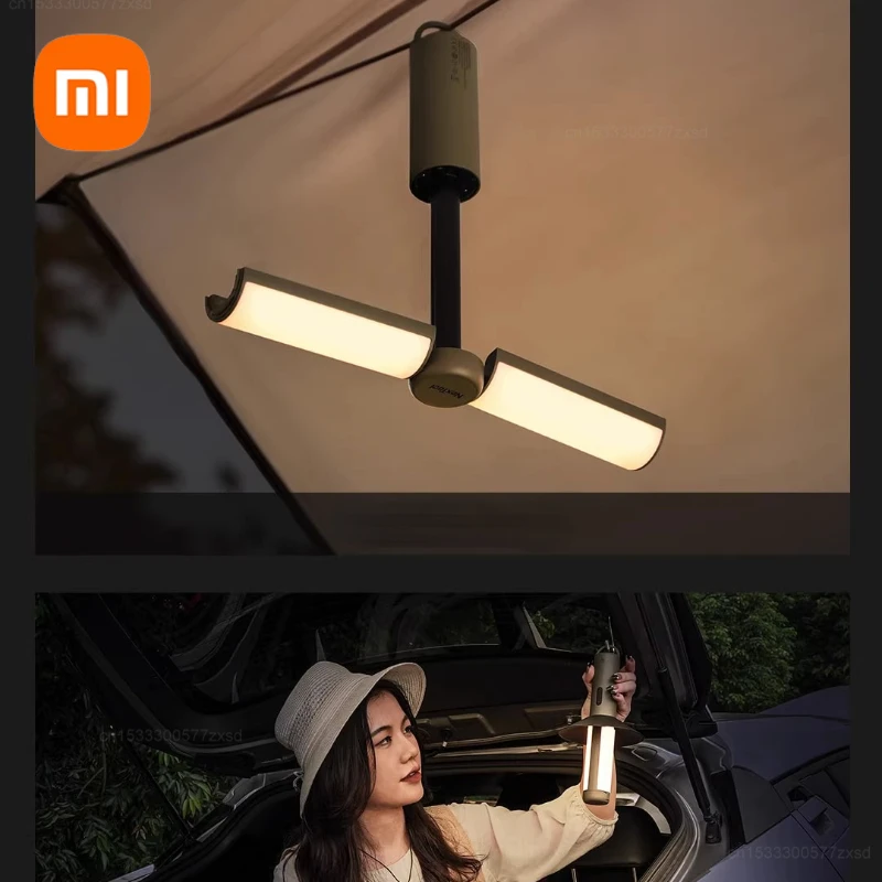 Xiaomi Nextool Multifunction Camping Light Outdoor Flashlight Strong Light Portable Rechargeable Waterproof Household Night Lamp