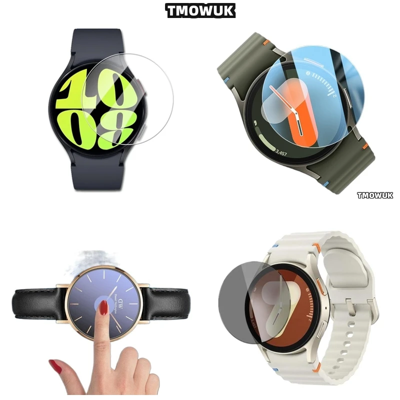 

HD Tempered Glass Anti - Scratch Screen Protector For Samsung Galaxy Watch6 Classic 40mm Watch7 Ultra FE 47 44 43mm
