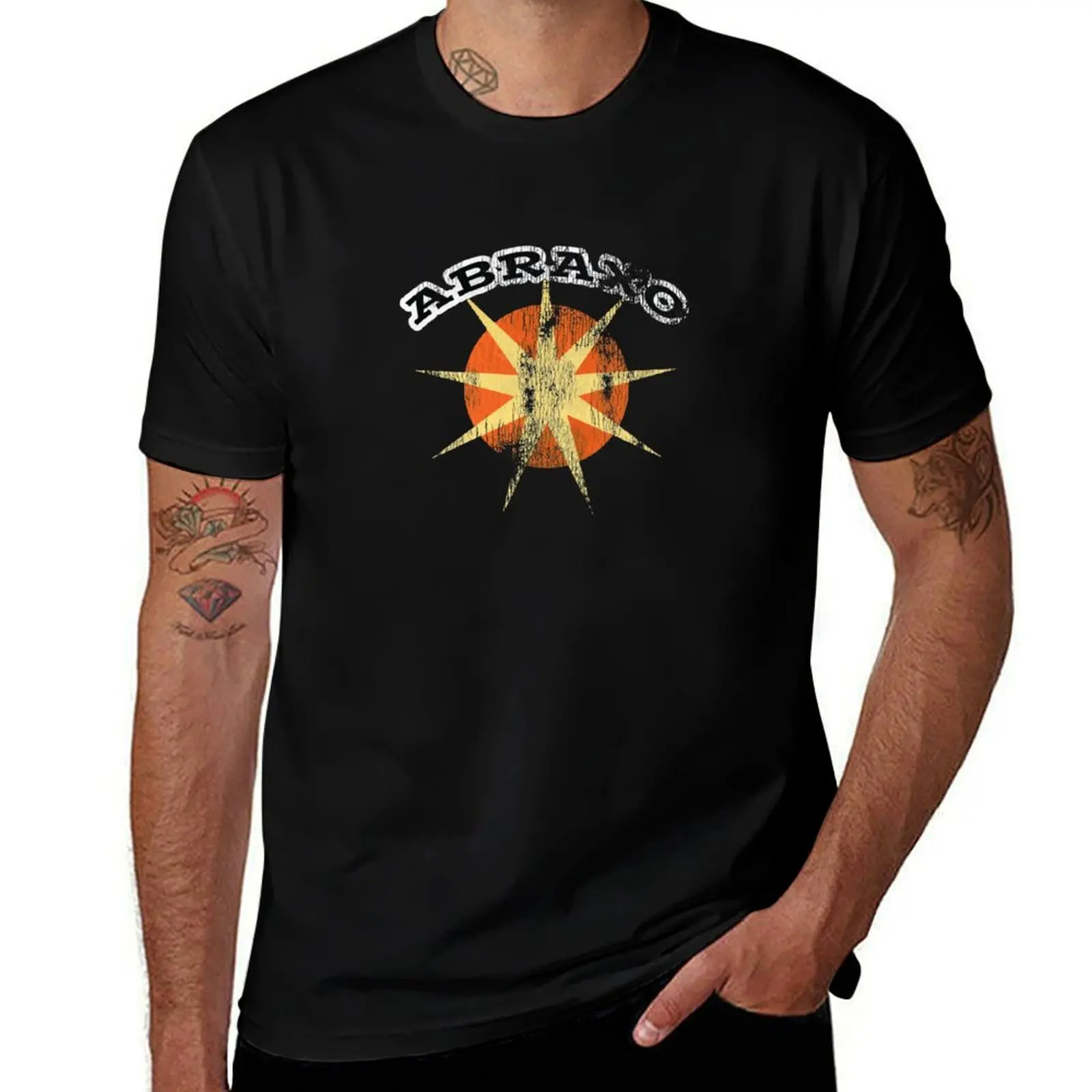 

Abraxo Logo (WornColor) T-Shirt man t shirt graphic mens graphic t shirts man tshirt T-Shirt