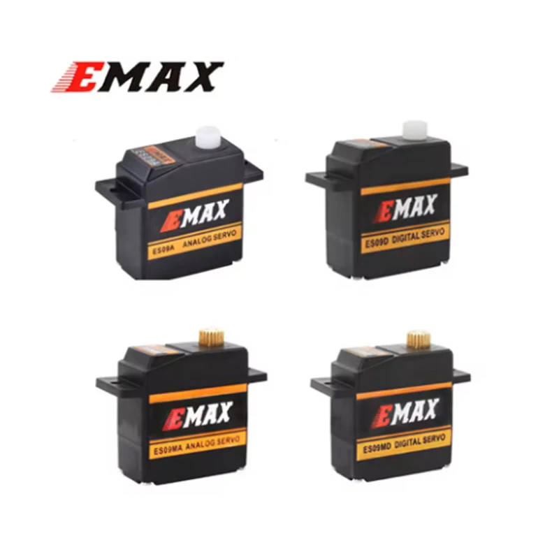 4 stks/partij EMAX ES09A ES09D ES09MA ES09MD Servo Dual-Lager Specifieke Swash Voor Trex 450 RC Helikopters