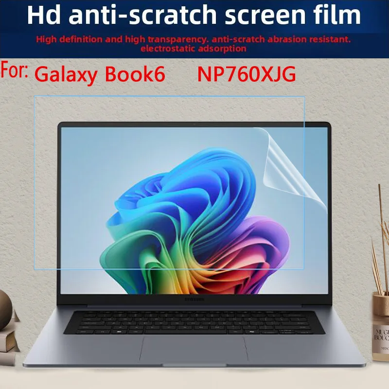 For 16-inch Samsung Galaxy Book6 keyboard film NP760XJG laptop screen protective film HD toughened film anti-reflective film