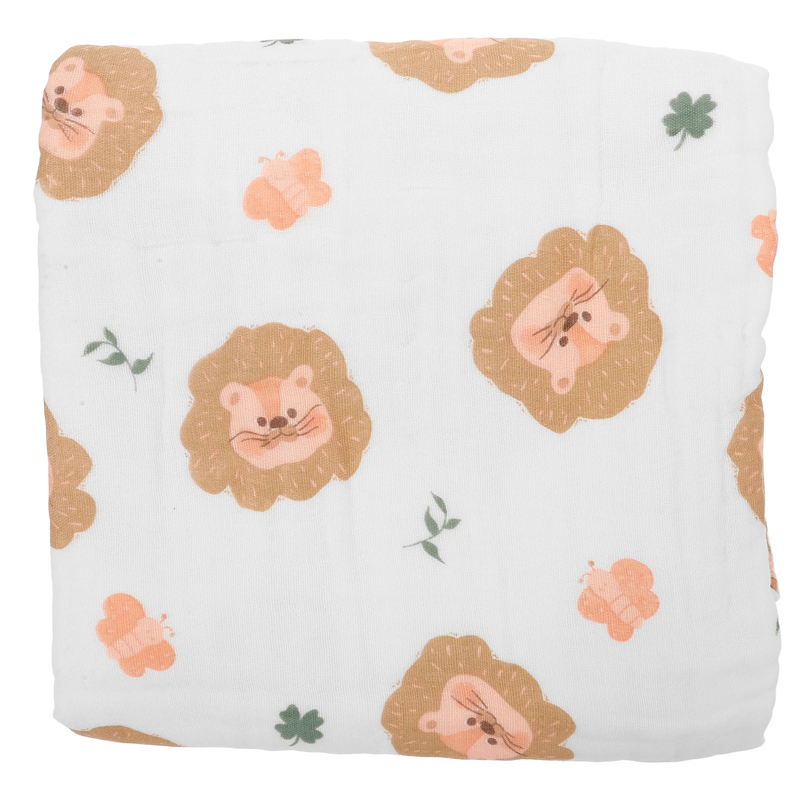 

Baby Cotton Swaddle Blanket Large Soft Breathable Summer Nursery Blanket Versatile Swaddle for Newborn Baby Towel