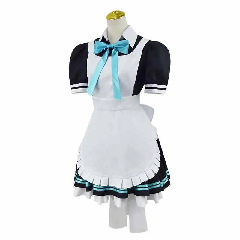 Unisex Anime Cos Kakudade Karinn Cosplay Costume Outfit Halloween JK Maid Uniform Suits