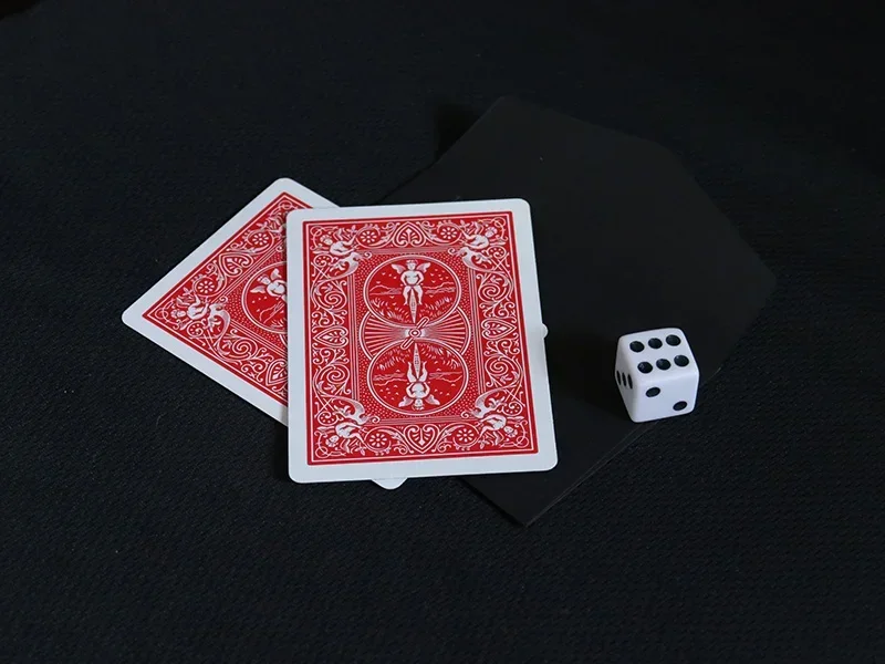 Prediction Dice Card by J.C Magic Close up Magic Tricks Illusions Gimmicks Mentalism Magia Props Professional Magician Comedy