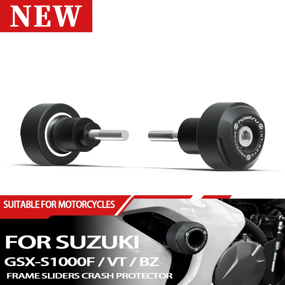 

Для Suzuki GSX-S1000F GSX-S1000VT GSX-S1000BZ 2018-2024 рама внедорожника слайдер защита двигателя аварийная накладка