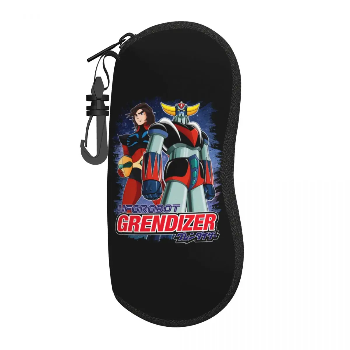 Custom Goldorak Grendizer Actarus Shell Eyeglasses Protector Cases Cute Sunglass Case UFO Robot Goldrake Glasses Bag