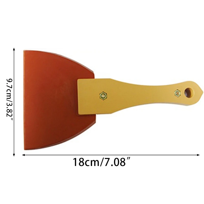 Convenient Putty Knives Handle for Triangle Shaped Wallpaper Scraper Spackle Too
