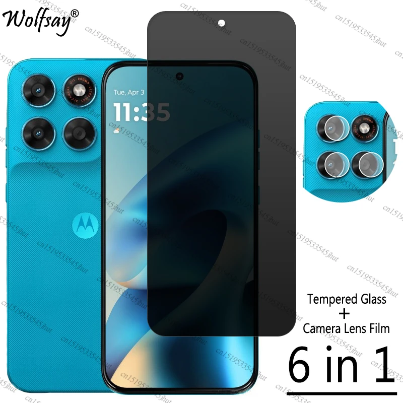 Privacy Screen Protector For Motorola Moto G87 Anti-Spy Tempered Glass For Moto G87 Camera Glass For Moto G87 Glass 6.78 inch