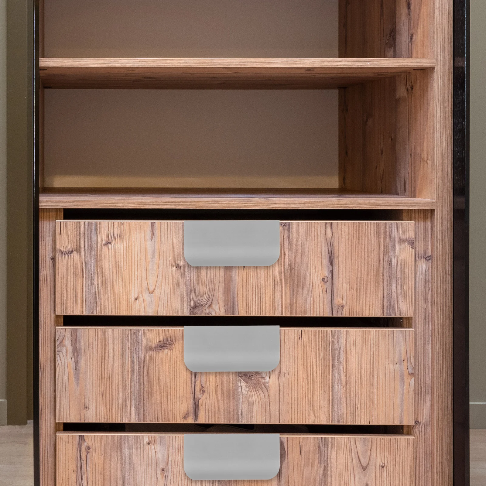 

10 шт. ручек для дверей шкафов, без сверления, скрытые, металлические, для ремонта мебели, шкафов, ящиков