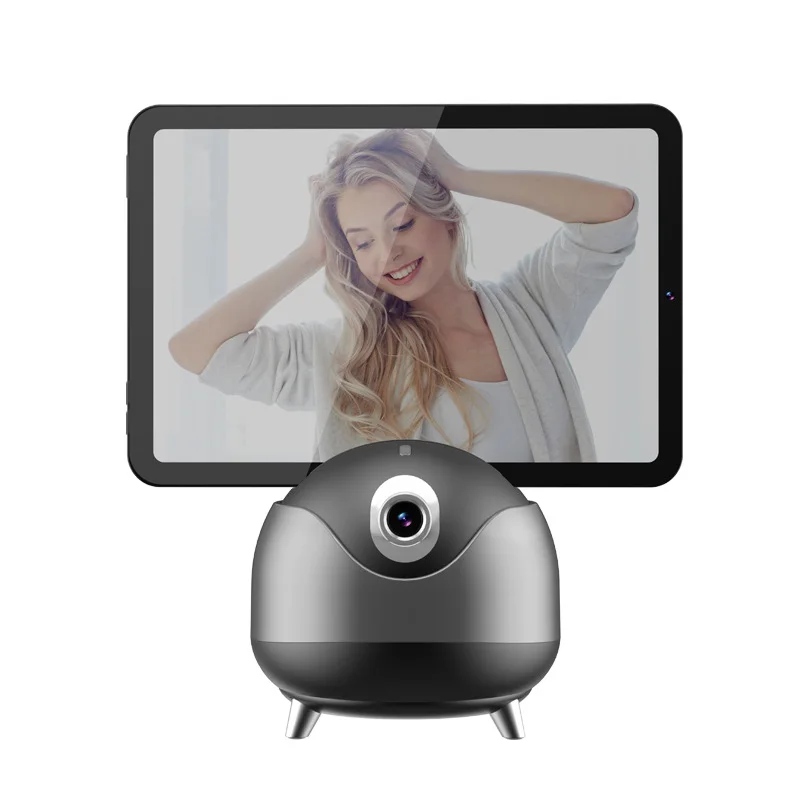 

Q8 Selfie Mobile Phone Stand Tripod Mount Folding Stands 360 Rotation Automatic Tracking Smart Shooting Phone Holder
