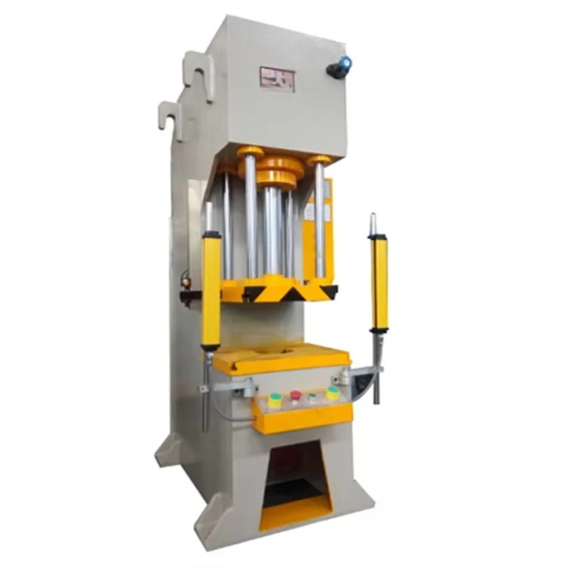 Yq41 series capacity 40 tons 63 tons 100 tons C frame single column hydraulic press