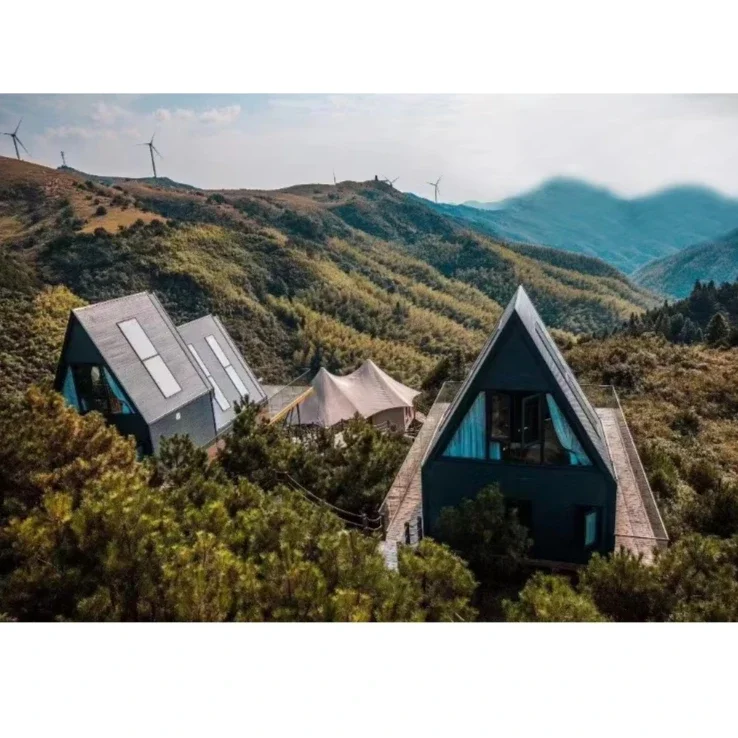 Cabaña triangular: la solución perfecta para tu espacio exterior