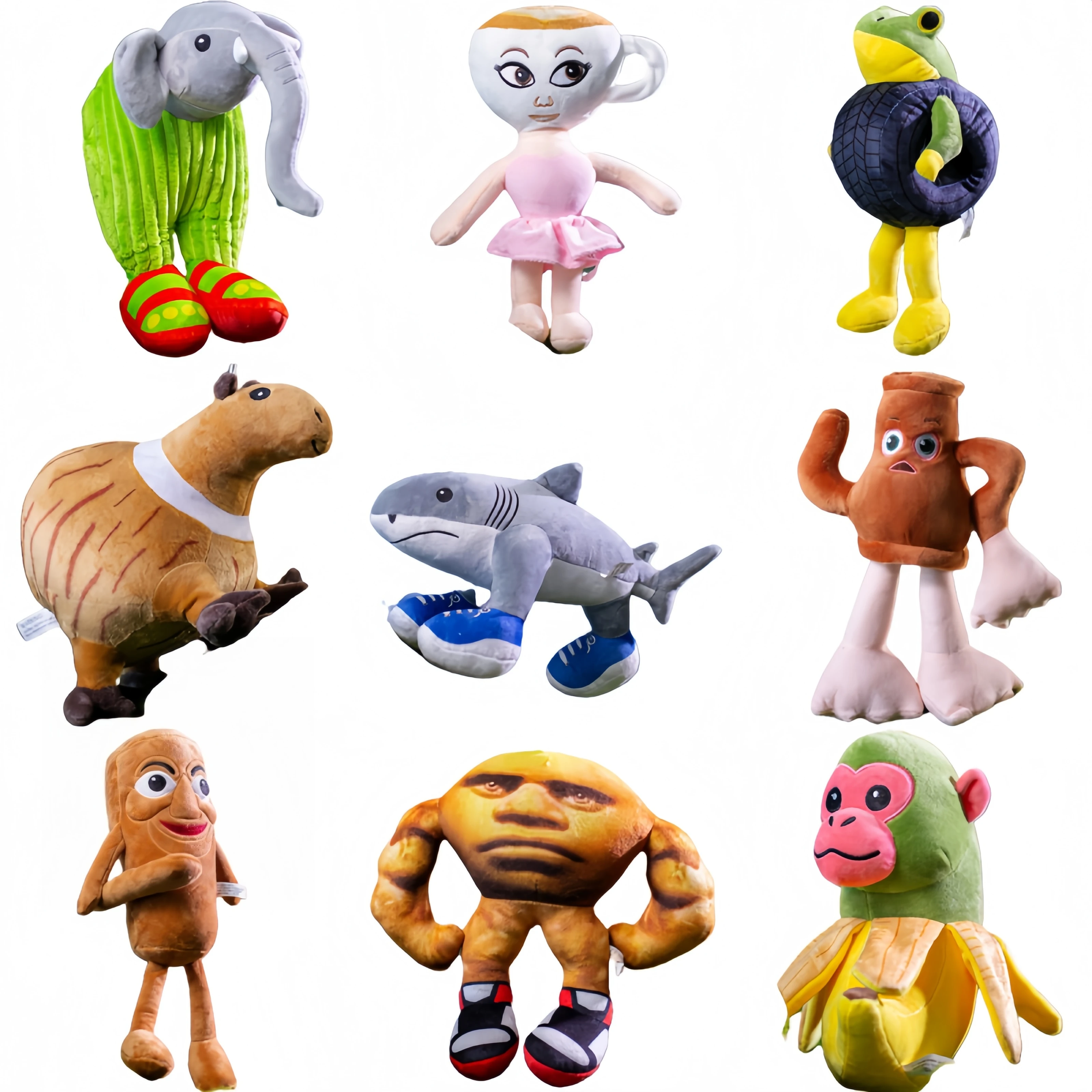 

Tungtungtung Sahur Plush Tralalelo Tralala lirili larlla Boneca Ambalabu Al Plush Doll Custom Toys Creative Gifts