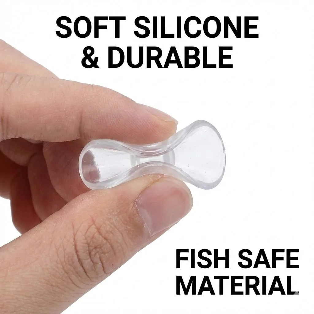 30/50 Stück transparente Aquarium-Saugnäpfe für Luftschläuche, starke Halterungen für Aquarienschläuche, 4/6 mm Sauerstoffrohrklemmen, Zubehör – Detail 2