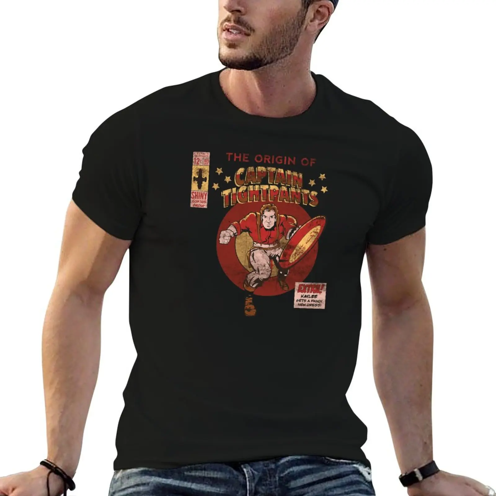 

Captain Tightpants T-Shirt mens graphic t shirts man t shirts for men T-Shirt