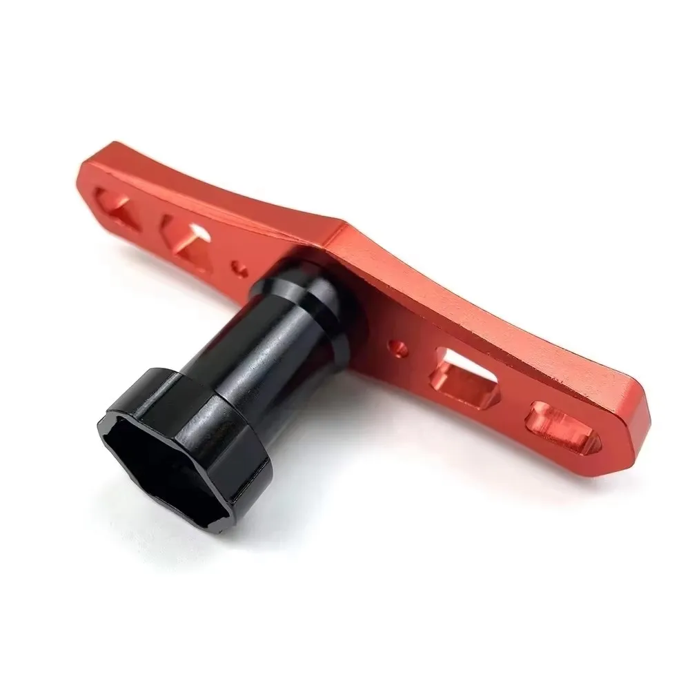 17mm ferramenta de carro de controle remoto roda hagon manga chave ferramenta para 1/8 hp controle remoto carro caminhão peças ferramenta chave inglesa