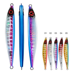 CASTFUN Sardine Glow Casting Jig Lure 40g 60g 80g 100g Slow Jig Saltwater Jigging Lure Fishing Lure Fishing Bait Outdoor Fishing