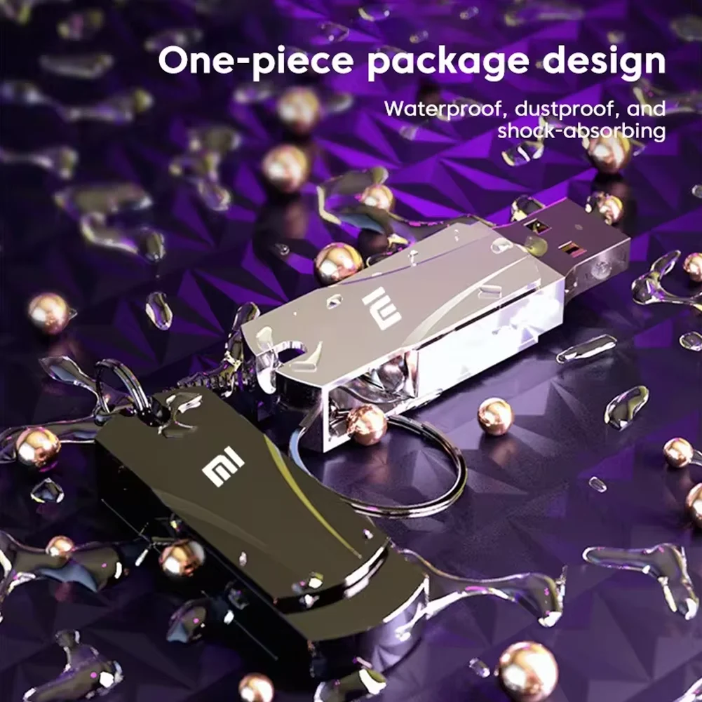 Lenovo 16TB 3.0 USB Flash Drive Metal High-Speed Pen Drive 2TB 128GB Waterproof Type-C Usb PenDrive For Computer Storage Devices