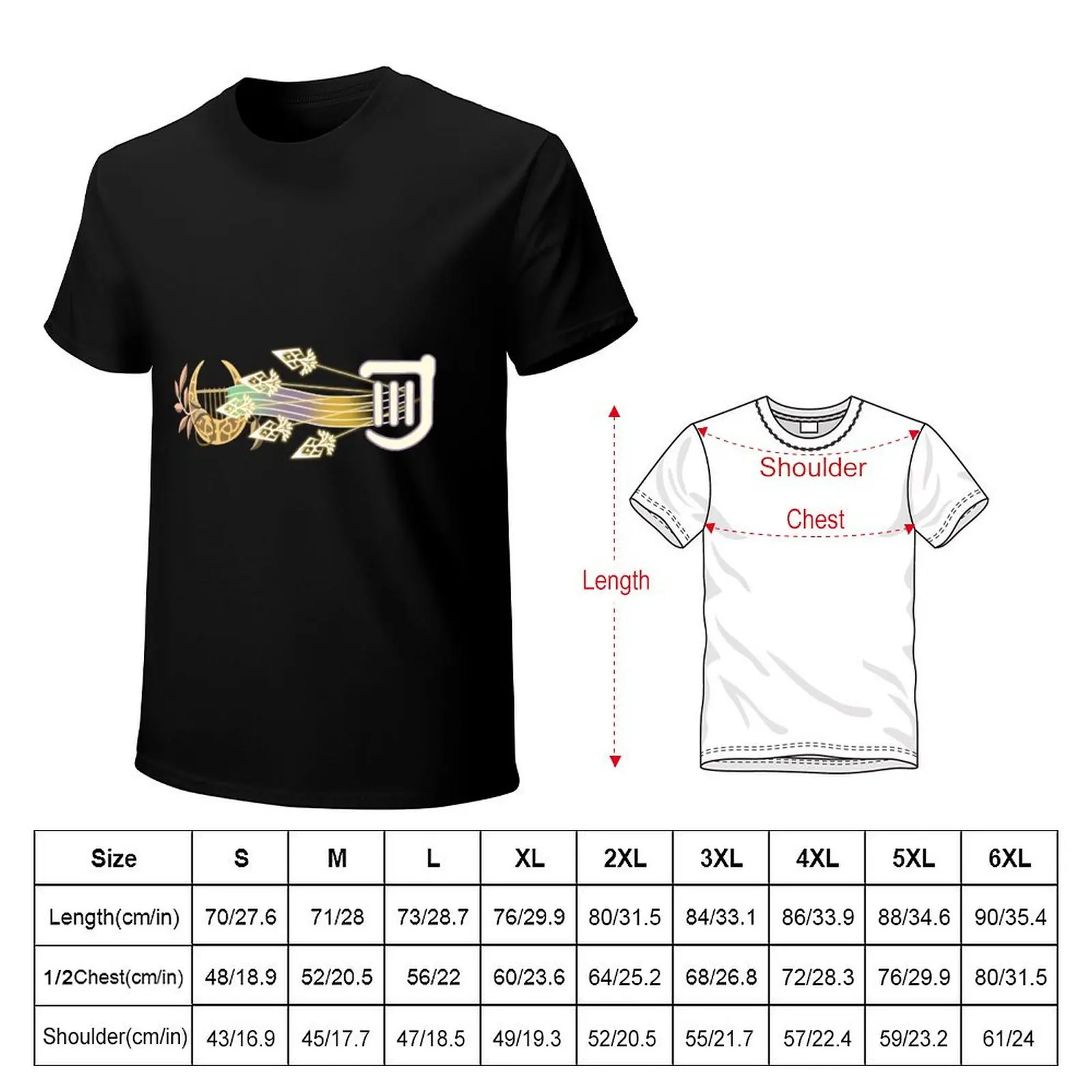 FFXIV Bard Job Mat T-shirt summer clothes oversized summer top Short sleeve tee plain t shirts men