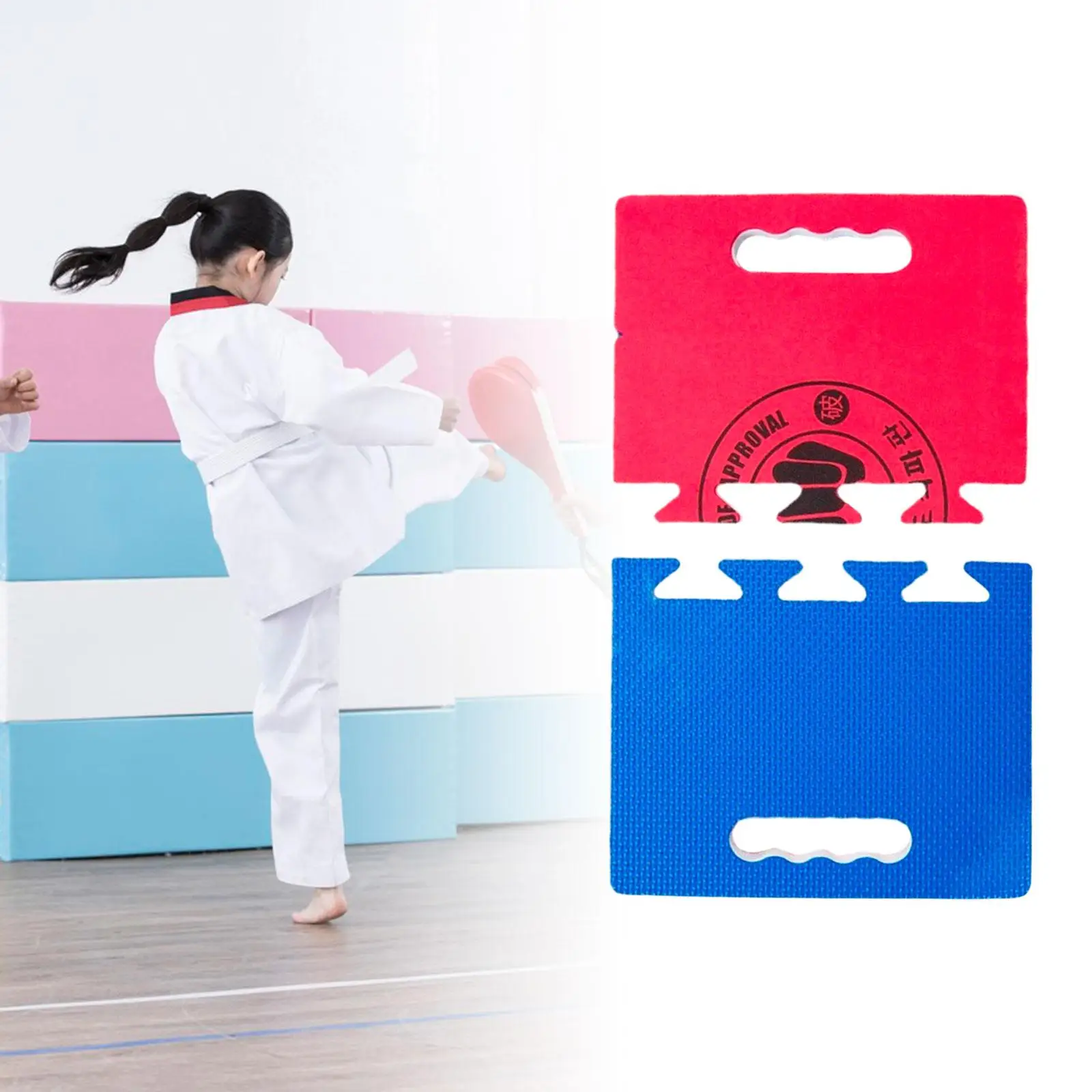 

Taekwondo Board Foam Pad Folding Accessory Taekwondo Breaking Board