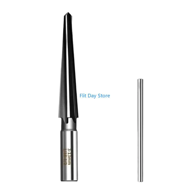 F92C High Precise Taper Reamer For Metal And Woodworking Tapered Drill Bit Comfortable Grip Bearing Steel Construction