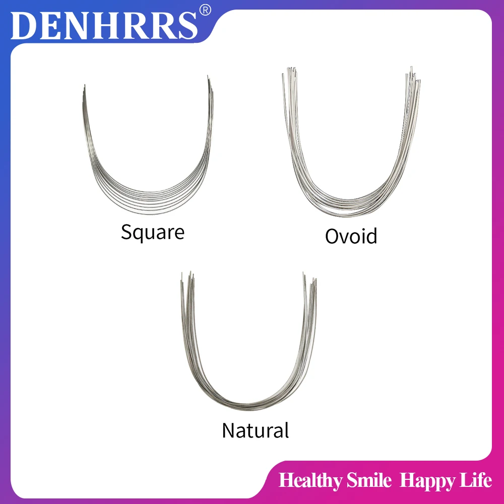 

5Packs Dental Orthodontic Super Elastic Niti Ovoid Rectangular Arch Wire