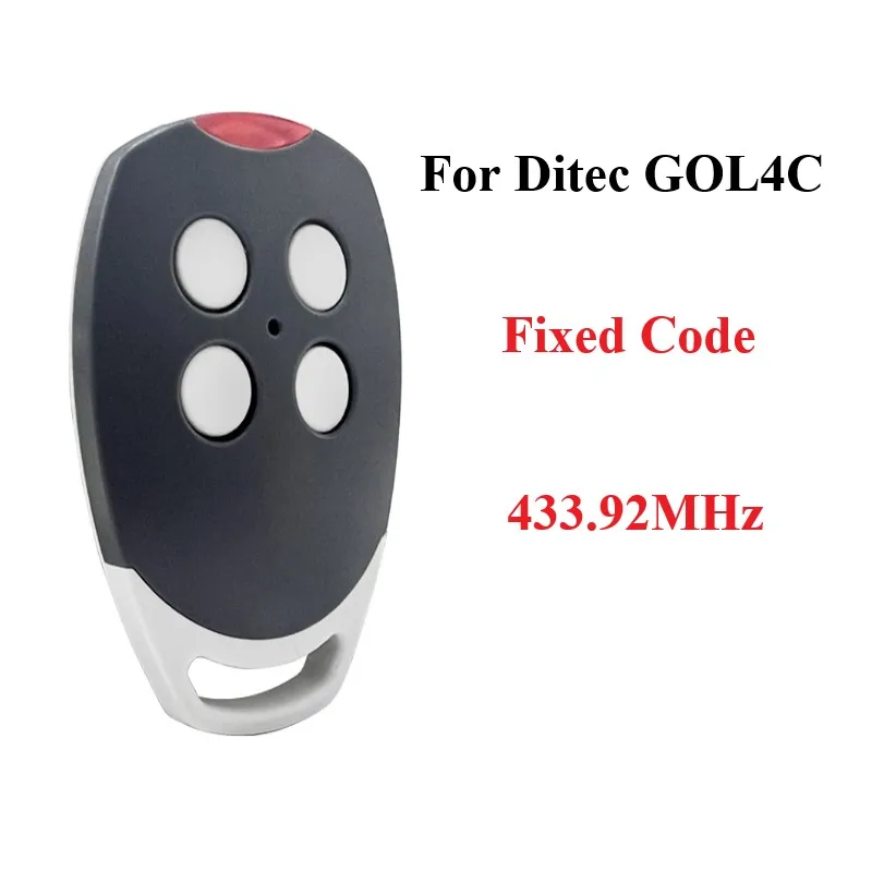 

DITEC GOL4C Remote Control High Quality Copy 433.92MHz Remote Control For Garage Door Gate Remote Control Duplicator