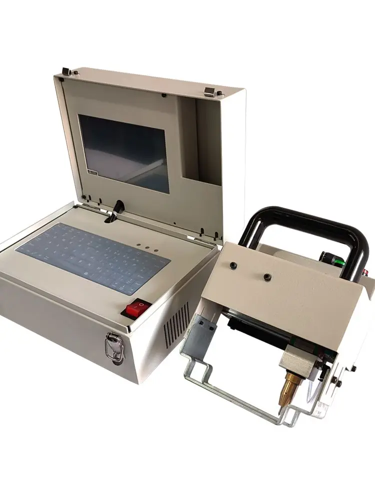 Small Pneumatic Marking Machine Dot Peen Marking Machine for Electric Vehicle Pedal Motorcycle Factory