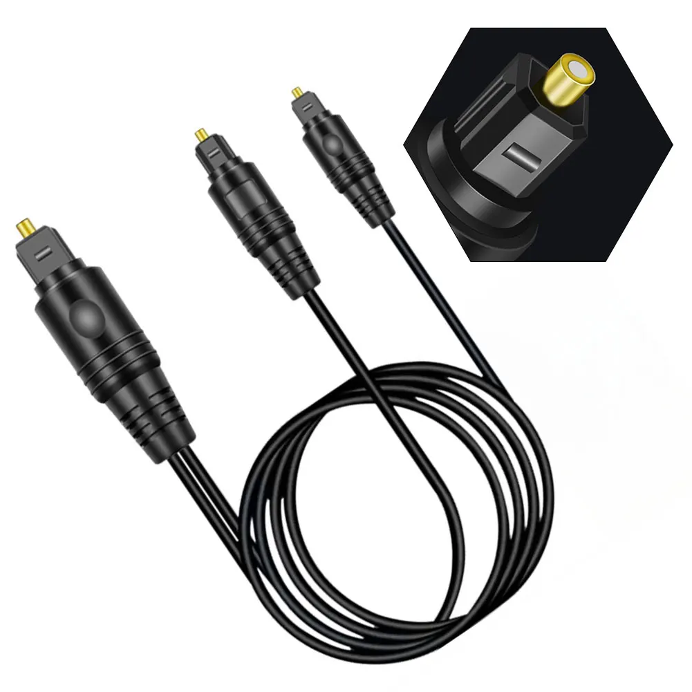 1x2 Splitter for Digital Audio Distribution Between Gaming Consoles For Home Theater Systems and Audio Processors