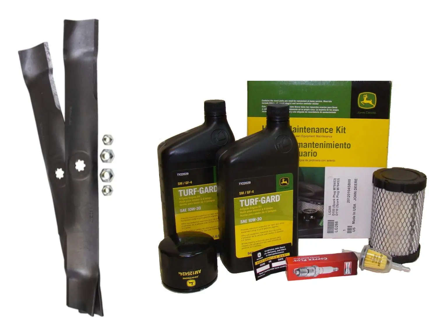 ginal Equipment Model E100 Maintenance Kit + Mulching Blades