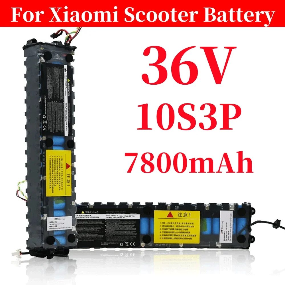 

for Xiaomi M365 10S3P 7800mAh 36V Battery Pack Electric Scooter 18650 NE1003-H Cell Communication Interface Discharge Tail Light