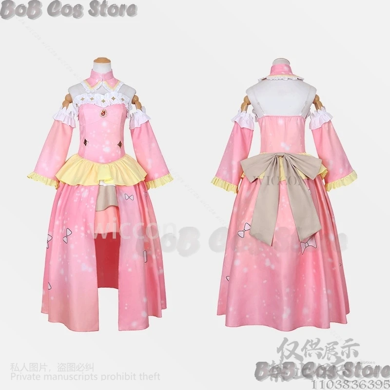 Zero Cosplay Ram Anime New 2024 Birthday Suit Pink Princess Dress Kawaii Lolita Cartoon Wig Girl Women Cos Comic Con Customized