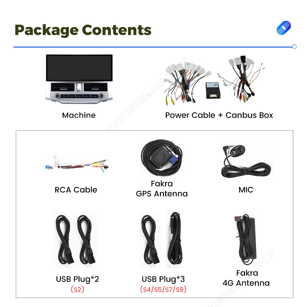 FYT 7870UIS 12.3 Inch Car Radio Navigation Car Headunit Support 4G Sim For Toyota 4Runner 2007 To 2021with Car Fronts