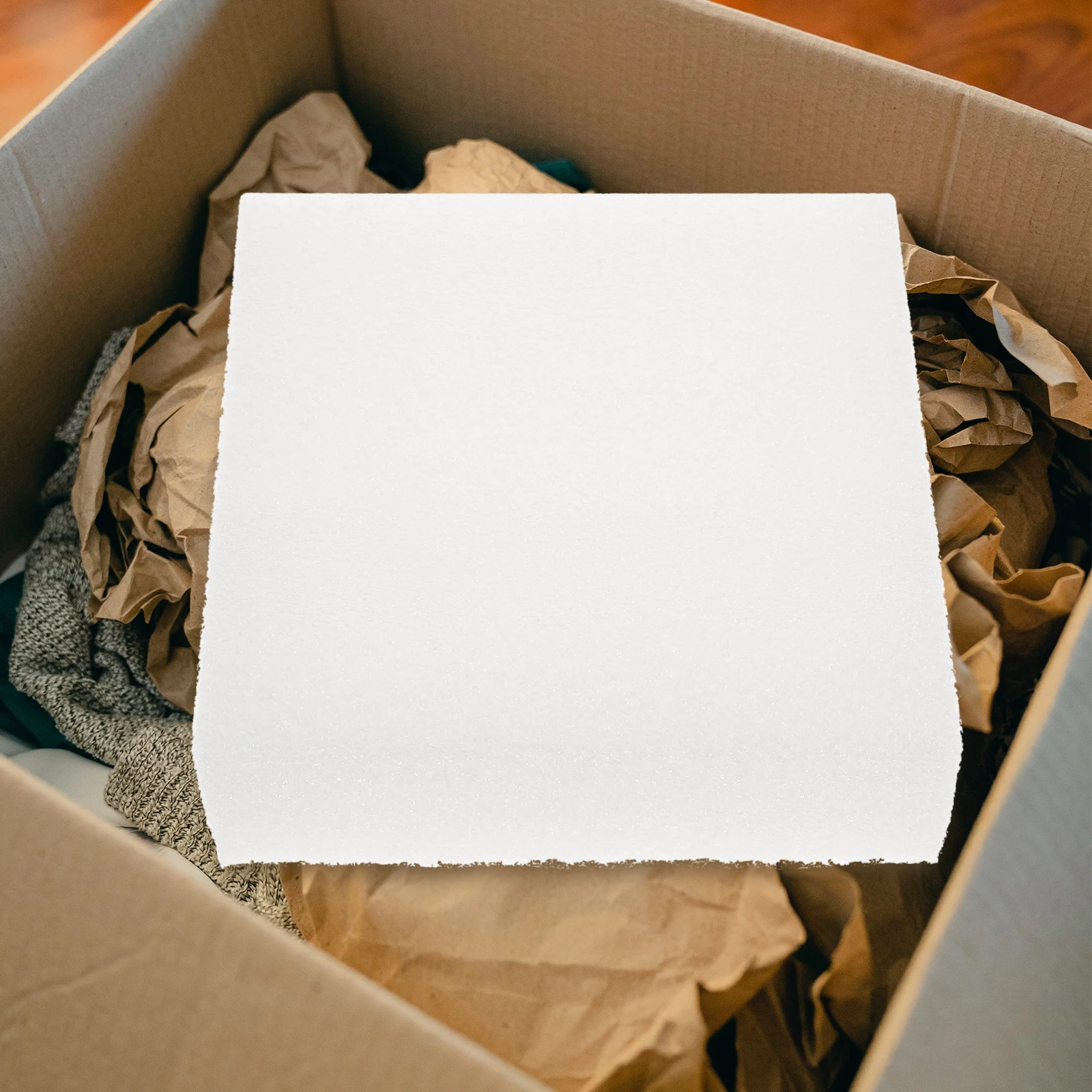 

2Pcs Foam Packaging Pad Pearl Cotton Soft Express Foam Board Delivery Packing Insert Flexible Packing Supply Multiuse Inserts