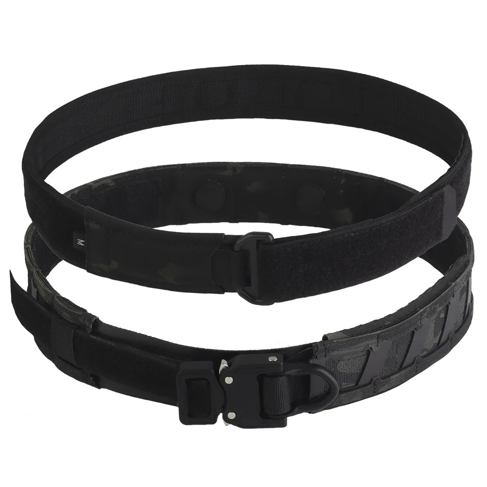 Airsoft Battle Belt Outdoor Training Tactische riem MOLLE-systeem Magnetische heupriem voor accessoires voor jachtuitrusting