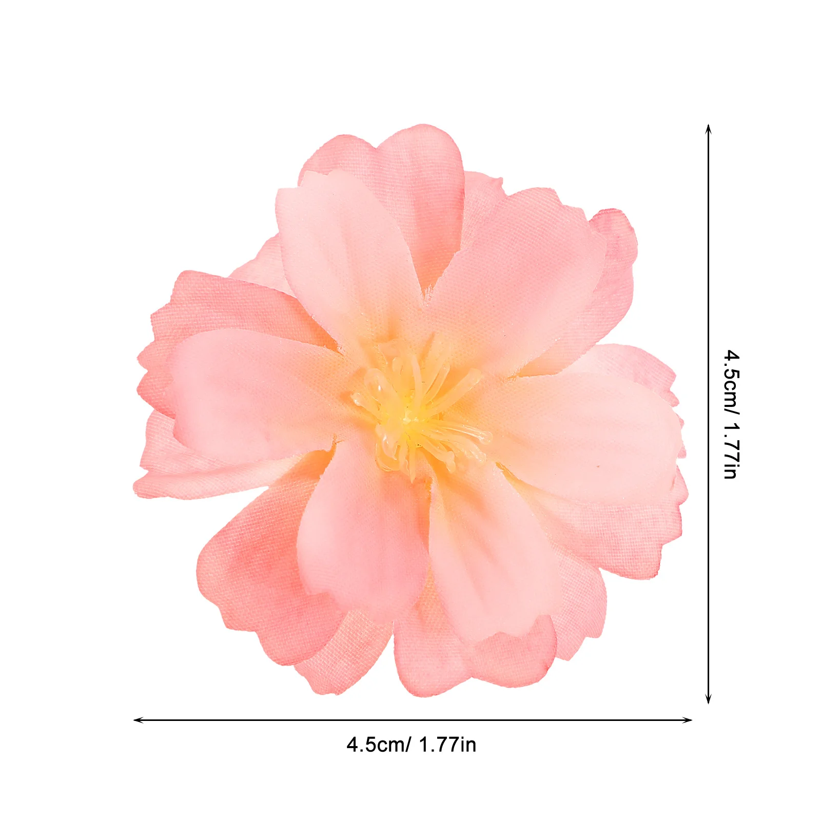 100 قطعة زهر البرقوق الاصطناعي زهرة رؤساء زهرة وهمية زخرفة للمنزل الزفاف الحرفية Diy بها بنفسك الزهور الزخرفية