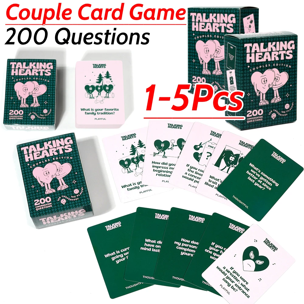 Couples Conversation Cards Couple Card Game Couple Fun Interactive Card Games for Date Nights & Travel Adventures