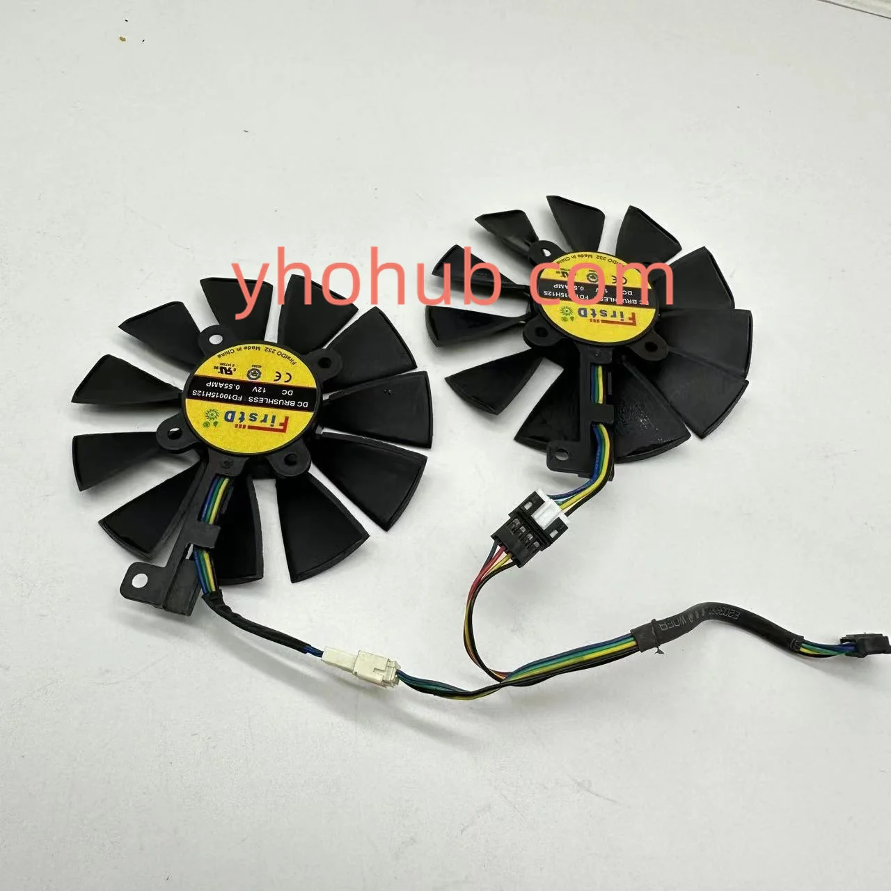 

Firstd FD10015H12S Server Cooling Fan DC 12V 0.55A Dia. 94mm C.T.C 28mm 8-Wire