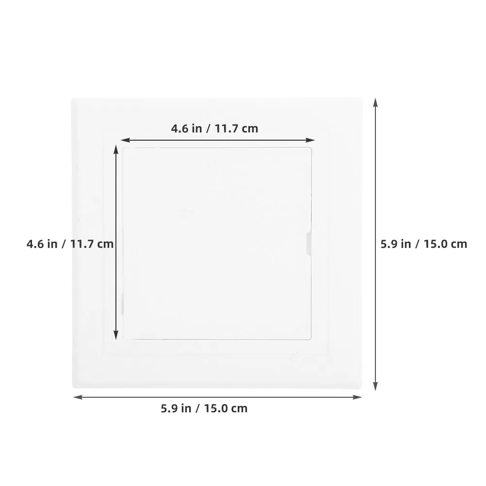 ABS Ceiling Access Panel Door Cover for Drywall Plasterboard Easy Installation Removable Decorative Maintenance Cover Wall Hole