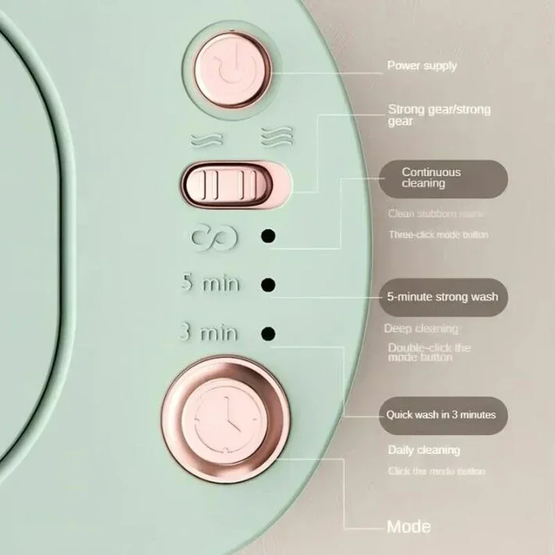 1pc-Ultrasonic Glasses Cleaner – Super Sonic Cleaning Machine for Sparkling Clear Specs, Fun Freshness & Efficient Cleaning