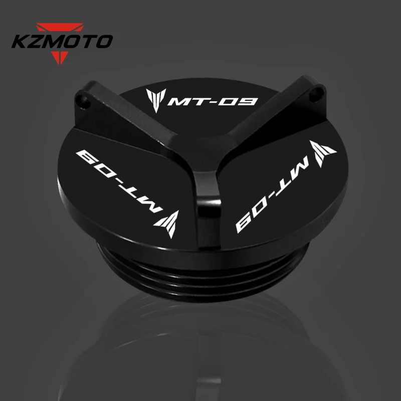 MT-09 NEW CNC Engine Plug Cap Oil Filler Cover For MT09 MT 09 2014-2023 2024 Motorcycle Accessories Oil Drain Plug Screw Cap